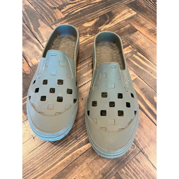 Vans Slip On Mule TRK Shoes Mens 10 Rubber Clogs Waterproof Skater Biker Core - Picture 4 of 11